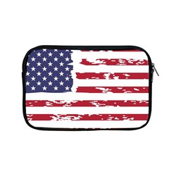 America Unite Stated Red Background Us Flags Apple Macbook Pro 13  Zipper Case