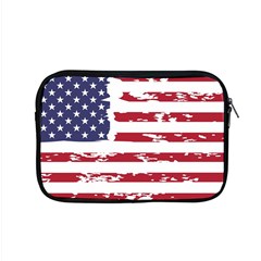 America Unite Stated Red Background Us Flags Apple Macbook Pro 15  Zipper Case