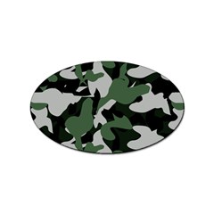 Camouflage Camo Army Soldier Pattern Military Sticker Oval (100 Pack) by Jancukart