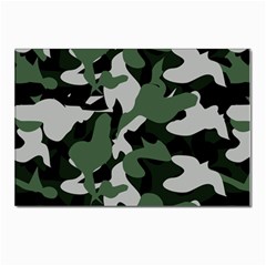 Camouflage Camo Army Soldier Pattern Military Postcard 4 x 6  (pkg Of 10) by Jancukart