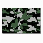 Camouflage Camo Army Soldier Pattern Military Postcard 4 x 6  (Pkg of 10) Front