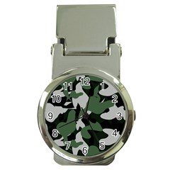 Camouflage Camo Army Soldier Pattern Military Money Clip Watches by Jancukart