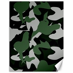 Camouflage Camo Army Soldier Pattern Military Canvas 12  X 16 