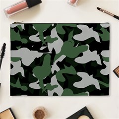 Camouflage Camo Army Soldier Pattern Military Cosmetic Bag (xl) by Jancukart