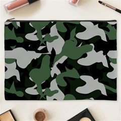 Camouflage Camo Army Soldier Pattern Military Cosmetic Bag (xxxl) by Jancukart