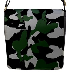 Camouflage Camo Army Soldier Pattern Military Flap Closure Messenger Bag (s) by Jancukart