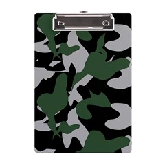 Camouflage Camo Army Soldier Pattern Military A5 Acrylic Clipboard by Jancukart