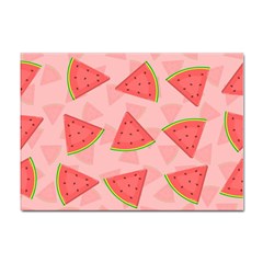 Background Watermelon Pattern Fruit Food Sweet Sticker A4 (100 Pack)