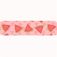 Background Watermelon Pattern Fruit Food Sweet Large Bar Mat by Jancukart