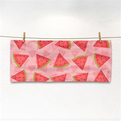 Background Watermelon Pattern Fruit Food Sweet Hand Towel