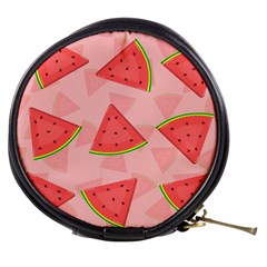 Background Watermelon Pattern Fruit Food Sweet Mini Makeup Bag