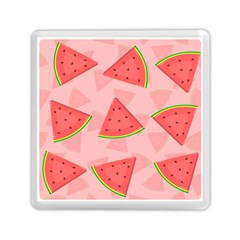 Background Watermelon Pattern Fruit Food Sweet Memory Card Reader (square) by Jancukart