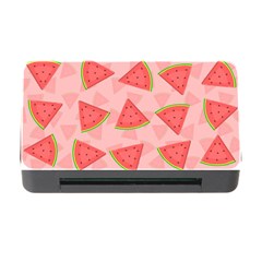 Background Watermelon Pattern Fruit Food Sweet Memory Card Reader With Cf