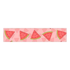 Background Watermelon Pattern Fruit Food Sweet Velvet Scrunchie by Jancukart