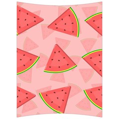 Background Watermelon Pattern Fruit Food Sweet Back Support Cushion by Jancukart