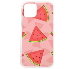 Background Watermelon Pattern Fruit Food Sweet Iphone 12 Pro Max Tpu Uv Print Case by Jancukart