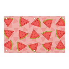 Background Watermelon Pattern Fruit Food Sweet Banner And Sign 5  X 3 