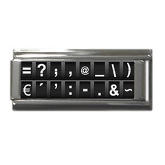 Timeline Character Symbols Alphabet Literacy Read Superlink Italian Charm (9mm)