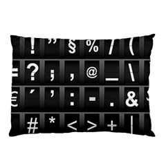 Timeline Character Symbols Alphabet Literacy Read Pillow Case by Jancukart