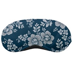 Flowers Design Floral Pattern Stems Plants Sleeping Mask