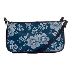 Flowers Design Floral Pattern Stems Plants Shoulder Clutch Bag