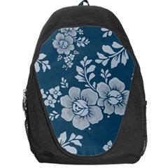 Flowers Design Floral Pattern Stems Plants Backpack Bag by Jancukart