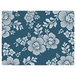 Flowers Design Floral Pattern Stems Plants Premium Plush Fleece Blanket (Extra Small) 40 x30  Blanket Front