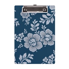 Flowers Design Floral Pattern Stems Plants A5 Acrylic Clipboard