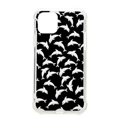 Dolphins Fish Pattern Ocean Sea Fins Aquatic Iphone 11 Pro 5 8 Inch Tpu Uv Print Case