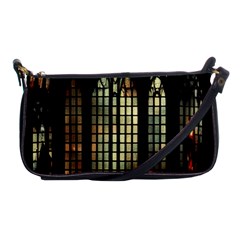 Stained Glass Window Gothic Haunted Eerie Shoulder Clutch Bag