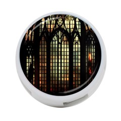 Stained Glass Window Gothic Haunted Eerie 4-port Usb Hub (one Side)