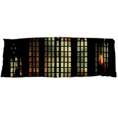 Stained Glass Window Gothic Haunted Eerie Body Pillow Case Dakimakura (two Sides) by Jancukart