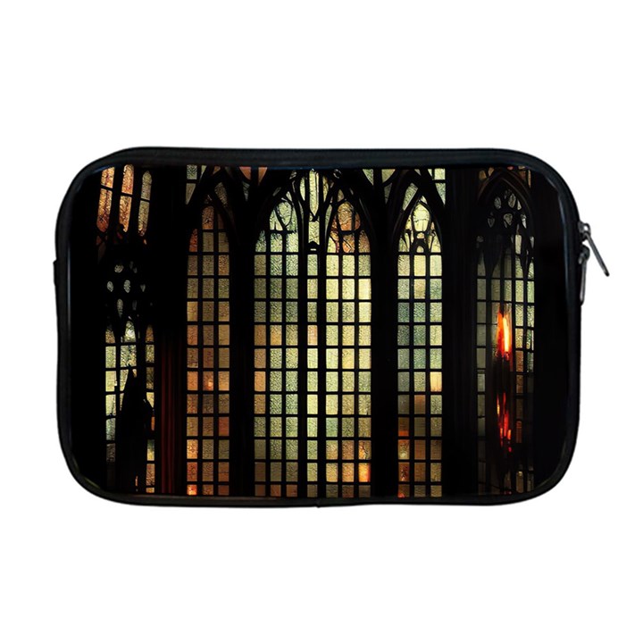 Stained Glass Window Gothic Haunted Eerie Apple MacBook Pro 17  Zipper Case