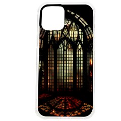 Stained Glass Window Gothic Haunted Eerie Iphone 12 Pro Max Tpu Uv Print Case by Jancukart