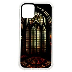 Stained Glass Window Gothic Haunted Eerie Iphone 12 Mini Tpu Uv Print Case	 by Jancukart