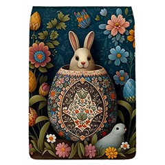 Easter Bunny Rabbit Flowers Easter Happy Easter Removable Flap Cover (l)