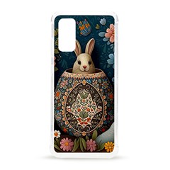 Easter Bunny Rabbit Flowers Easter Happy Easter Samsung Galaxy S20 6 2 Inch Tpu Uv Case by Jancukart