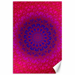 Geometric Pattern Line Art Kaleidoscope Symmetry Canvas 20  X 30 