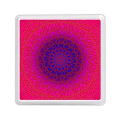 Geometric Pattern Line Art Kaleidoscope Symmetry Memory Card Reader (square) by Jancukart