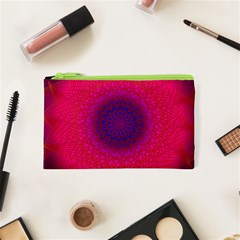 Geometric Pattern Line Art Kaleidoscope Symmetry Cosmetic Bag (xs)