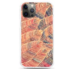 Leaves Pattern Abstract Circles Dots Ornament Iphone 12 Pro Max Tpu Uv Print Case