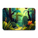 Jungle Rainforest Tropical Forest Jungle Scene Plate Mats 18 x12  Plate Mat