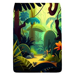 Jungle Rainforest Tropical Forest Jungle Scene Removable Flap Cover (s) by Jancukart