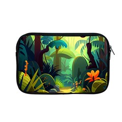 Jungle Rainforest Tropical Forest Jungle Scene Apple Macbook Pro 13  Zipper Case