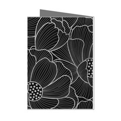 Flower Pattern Background Floral Beautiful Bloom Mini Greeting Cards (pkg Of 8) by Jancukart