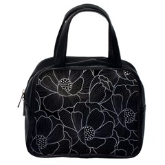 Flower Pattern Background Floral Beautiful Bloom Classic Handbag (one Side) by Jancukart