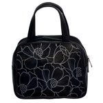 Flower Pattern Background Floral Beautiful Bloom Classic Handbag (Two Sides) Front