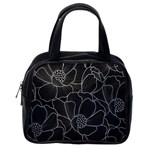 Flower Pattern Background Floral Beautiful Bloom Classic Handbag (Two Sides) Back