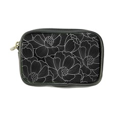 Flower Pattern Background Floral Beautiful Bloom Coin Purse