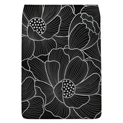 Flower Pattern Background Floral Beautiful Bloom Removable Flap Cover (l)